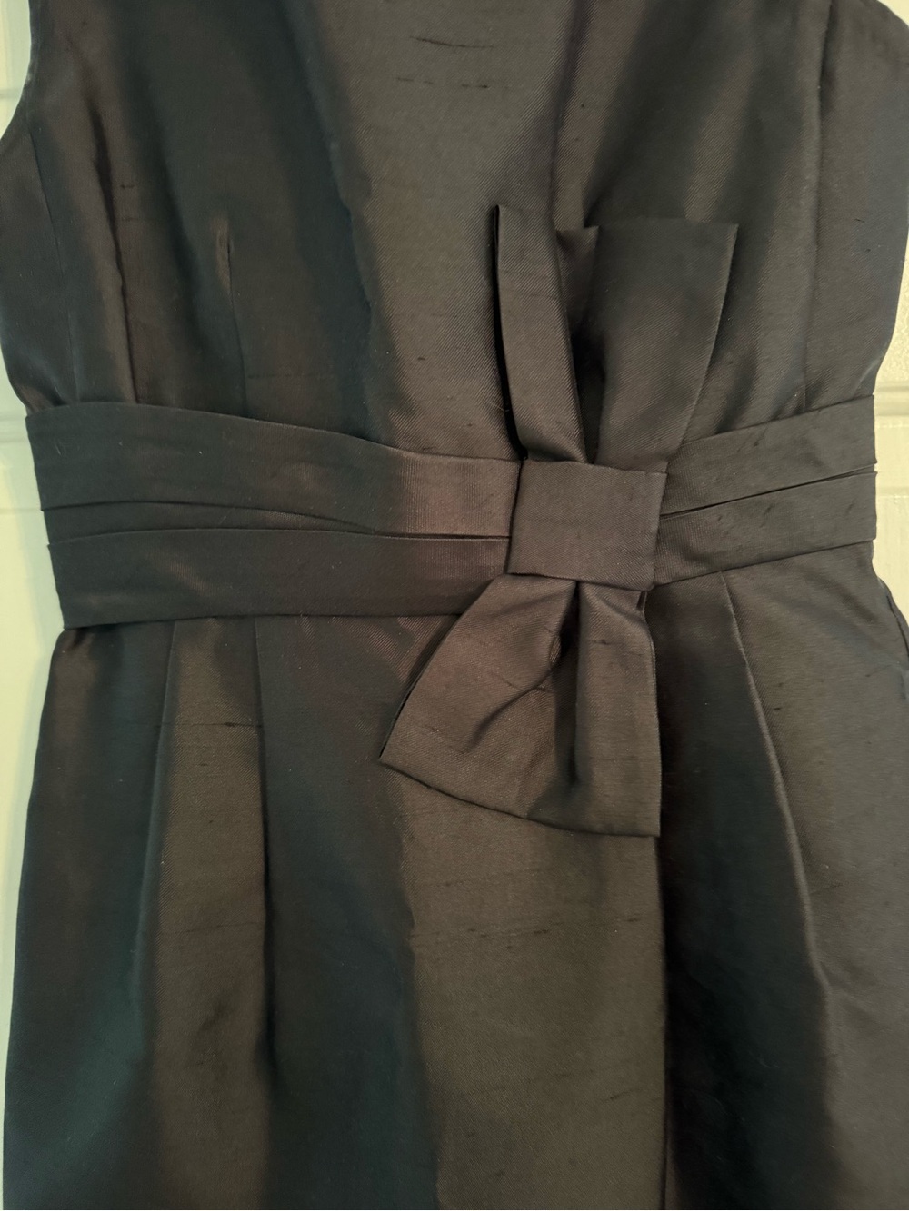 kate spade Black Dress with Waist Bow